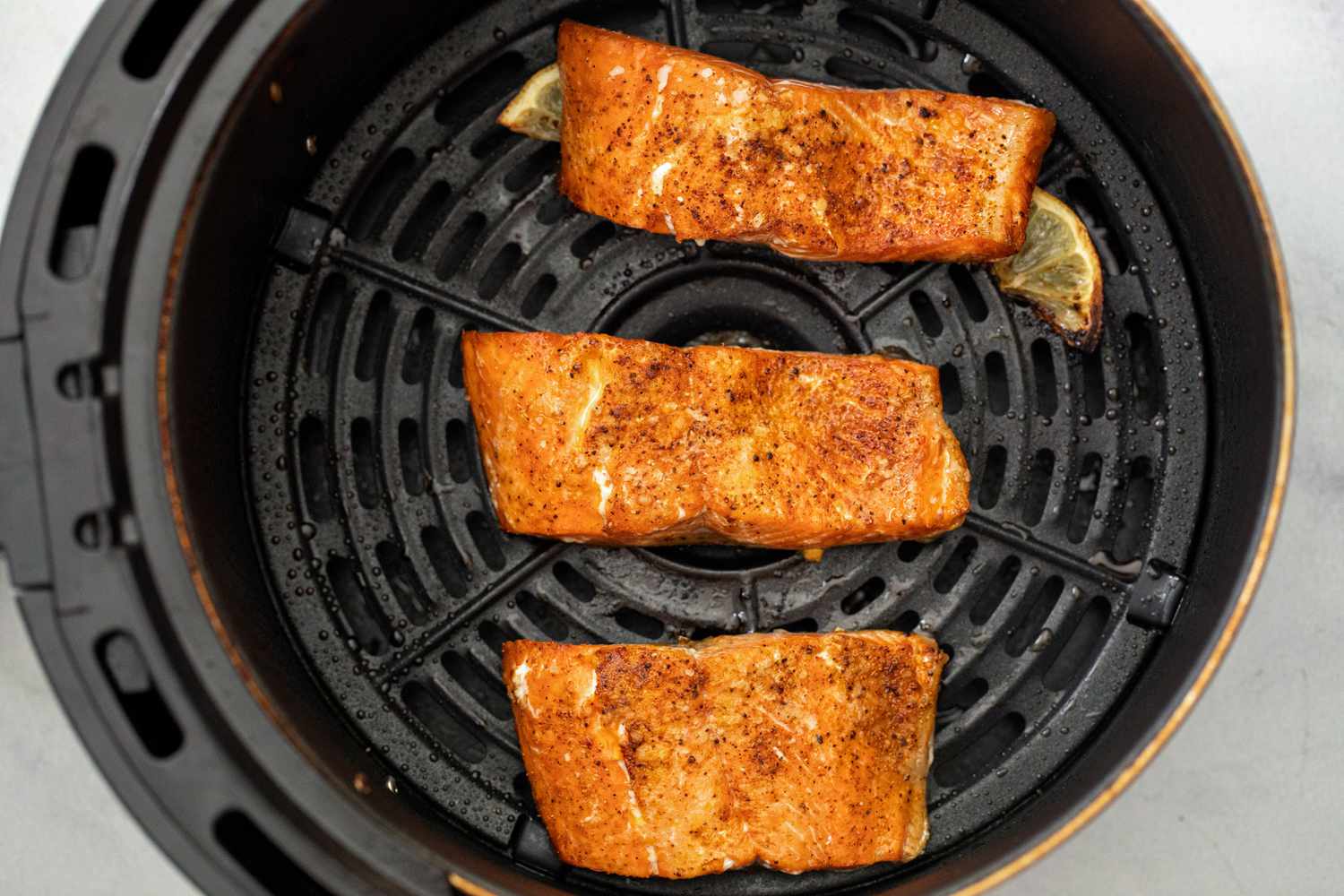 Air Fryer Jalapeño Honey Salmon Recipe